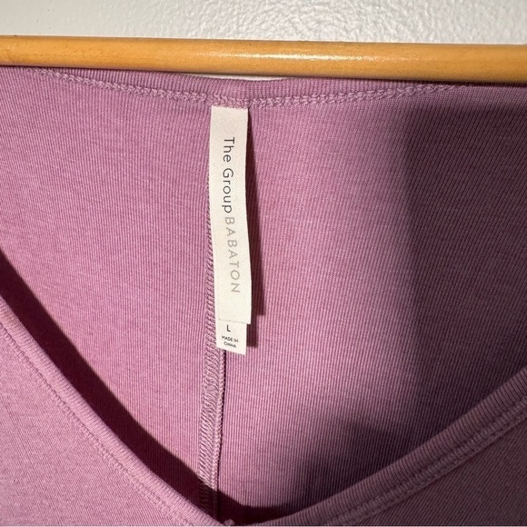 Babaton blush  long sleeve bodysuit L - Picture 7 of 7